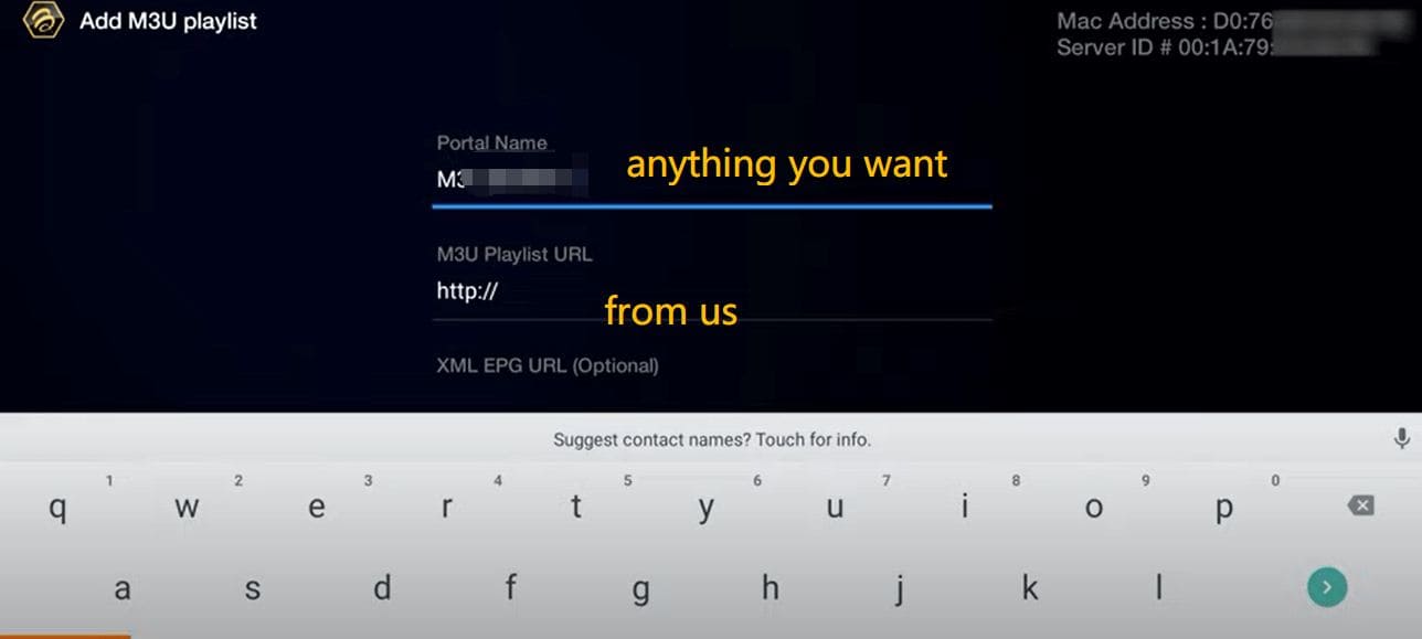 M3U Playlist
