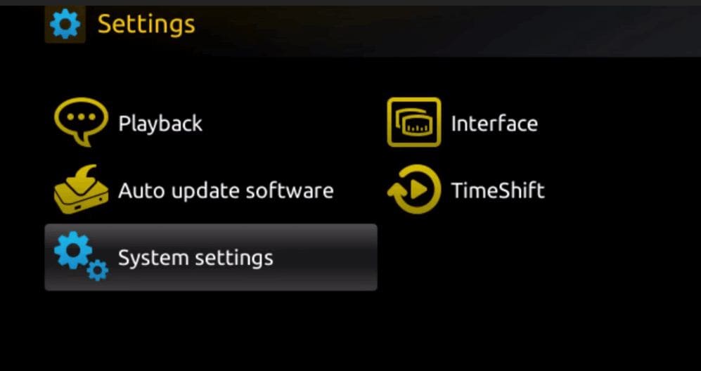 System Settings