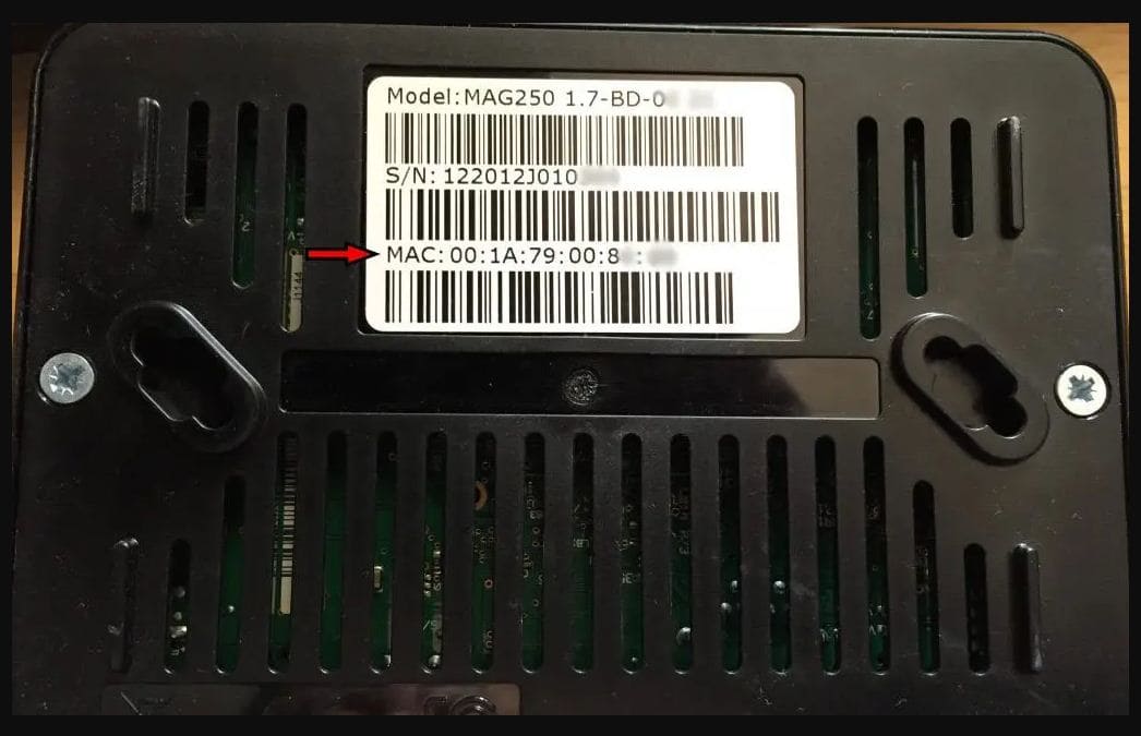 MAC Address Location