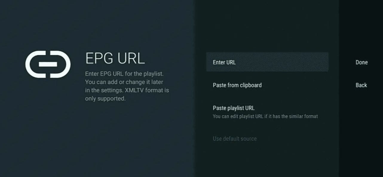 TiviMate EPG URL
